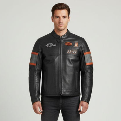American Cruiser Motorcycle Leather Jacket