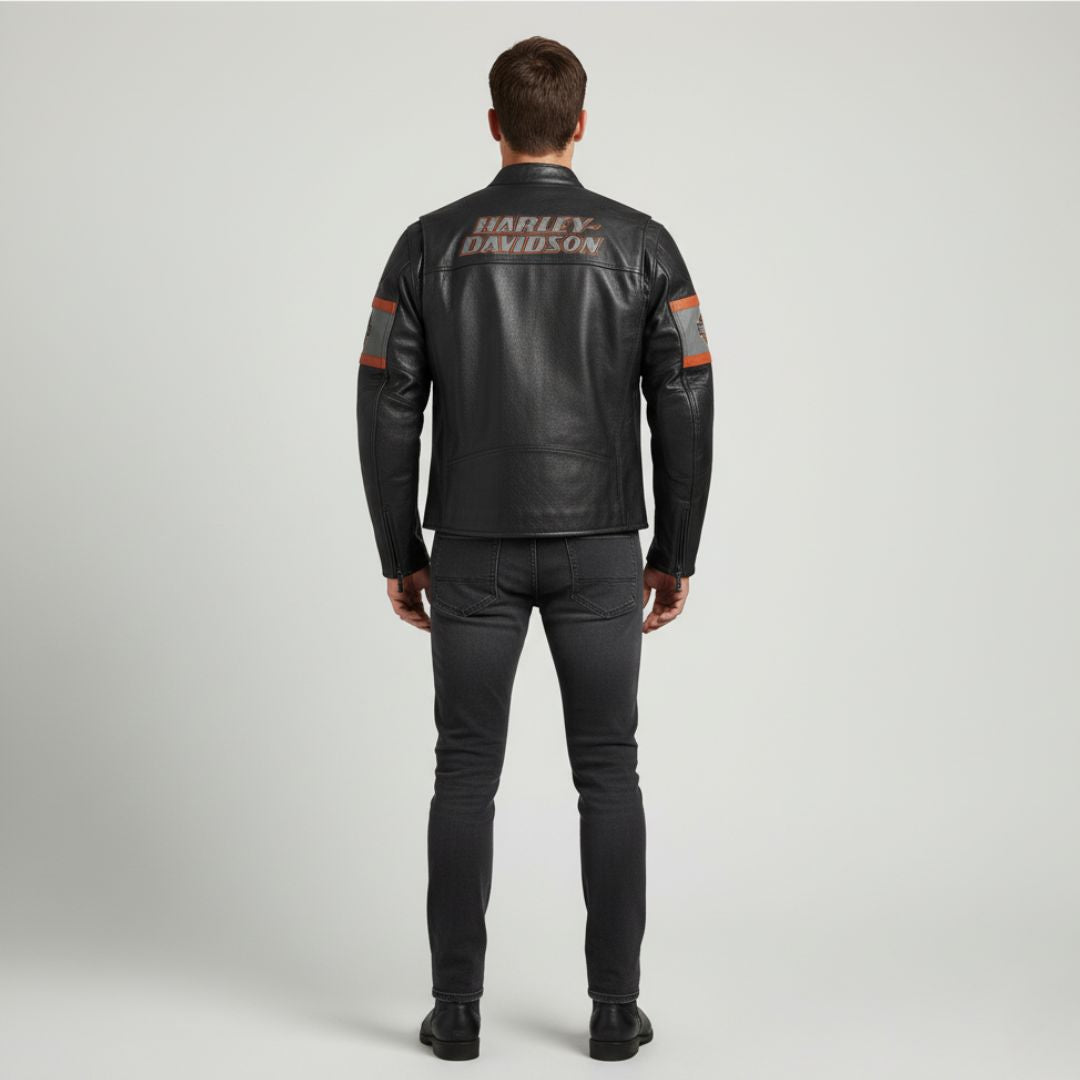 American Cruiser Motorcycle Leather Jacket